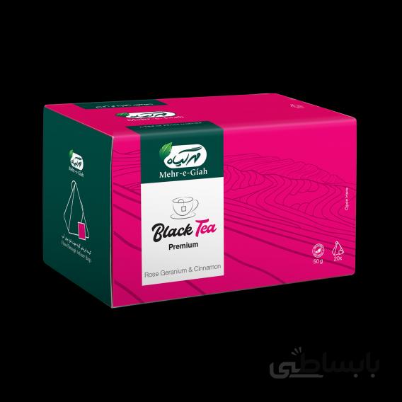 چای سیاه عطری مهر گیاه