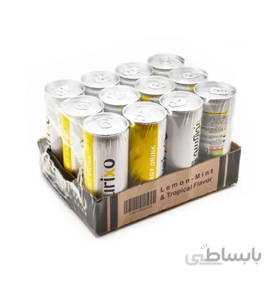 نوریکسو لیمونعناع (موهیتو) – نوشابه انرژی زا طبیعی | پک 12 تایی – ارسال رایگان