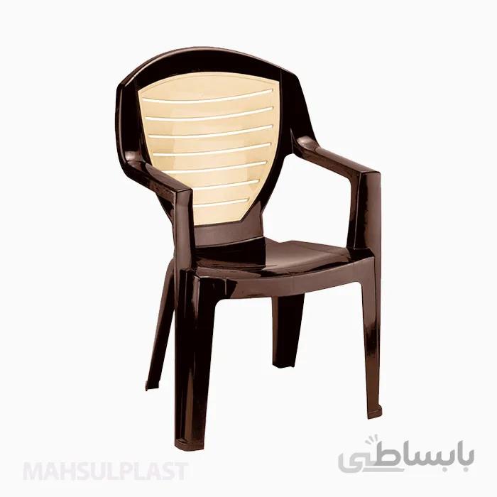 صندلی دسته دار دورنگ کد ۸۸۴ ناصر