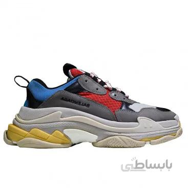 کفش اسپرت زنانه بالنسیاگا مدل Triple S Gray