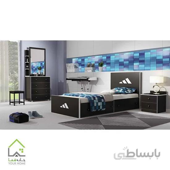 سرویس تختخواب یک نفره آدیداس