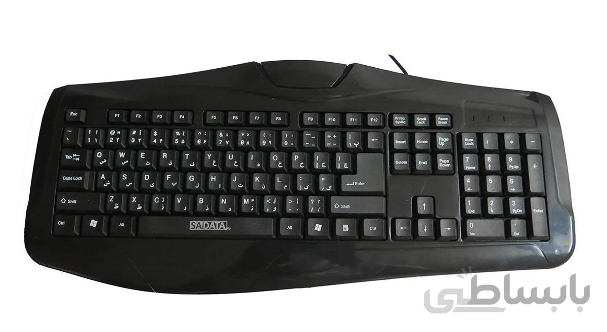 کیبورد سادیتا مدل SK-1600S با حروف فارسی