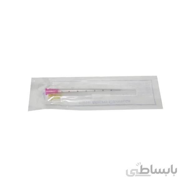میکروکانولا به همراه سرسوزن