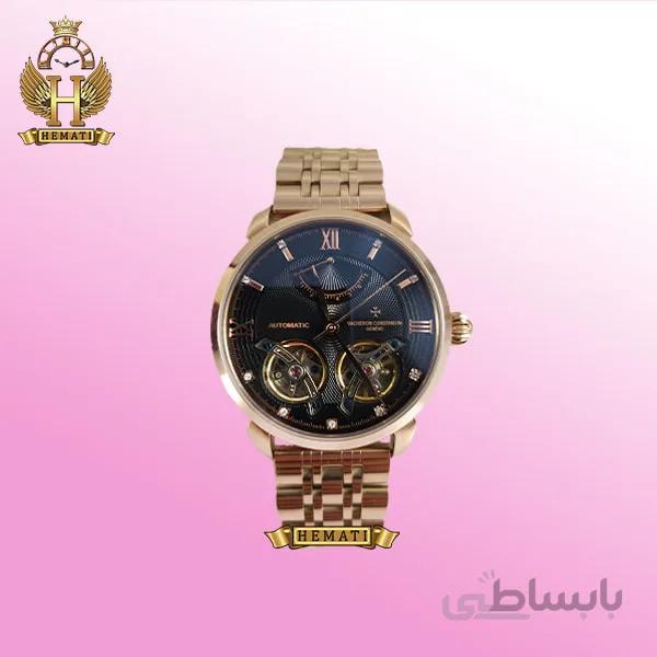 ساعت مچی مردانه واشرون کنستانتین VACHERON 6842G اتوماتیک رزگلد