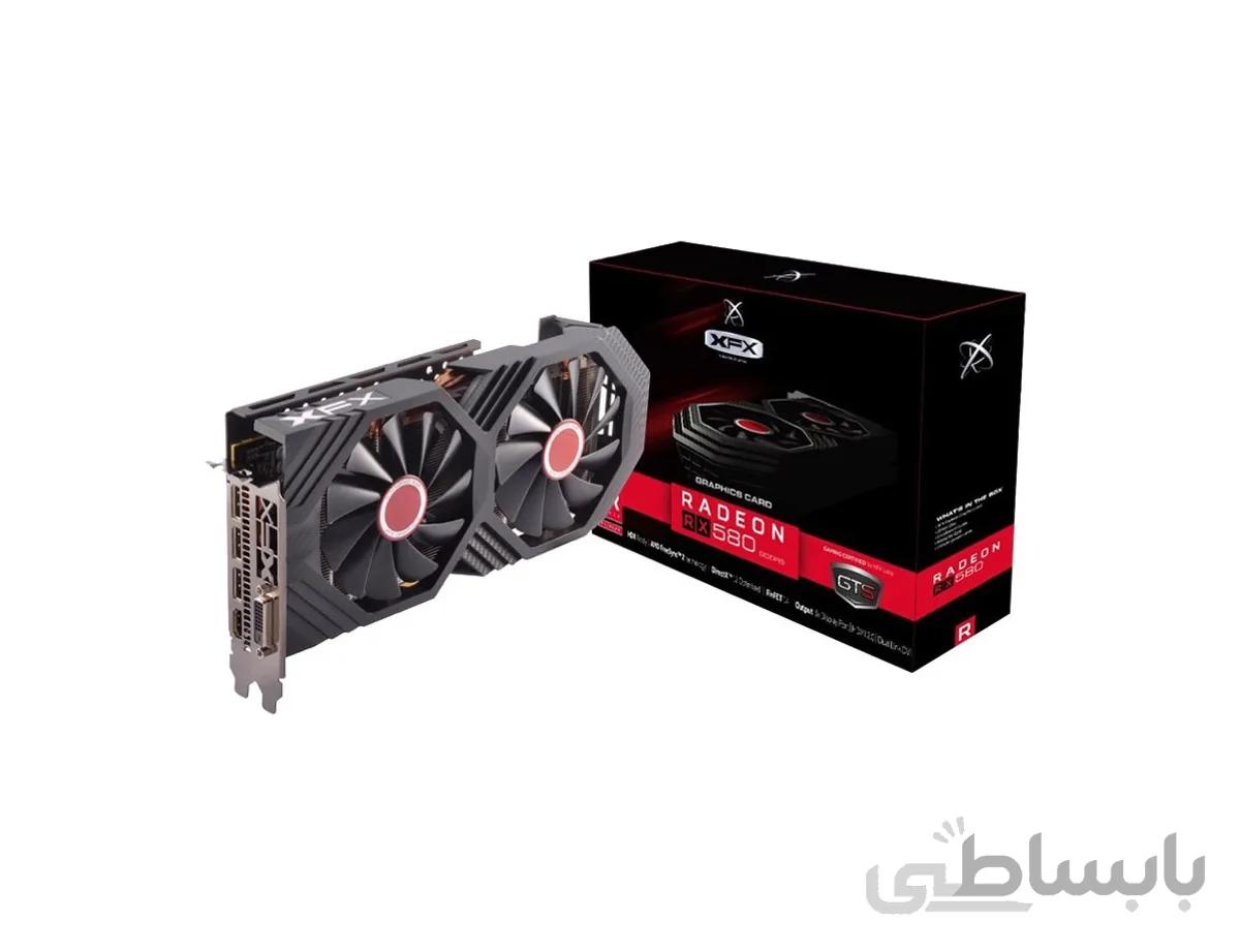کارت گرافیک ایکس اف ایکس مدل RX 580-8GB ا XFX RX 580-8GB Graphics Card