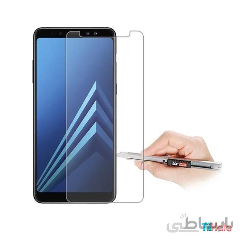 محافظ صفحه نمایش شیشه ای مناسب برای موبایل سامسونگ A6 PLUS