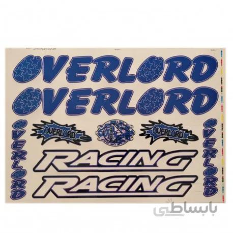 استیکر دوچرخه مدل OVERLORD