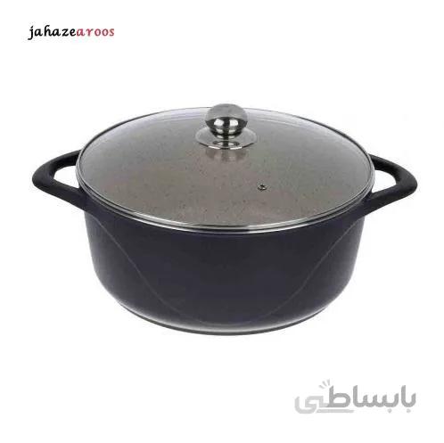 قابلمه چدن گرانیت ۲۰ عروس