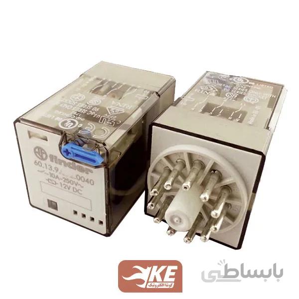 رله 220VDC سه کنتاکت 10 آمپر فیندر 601392200040
