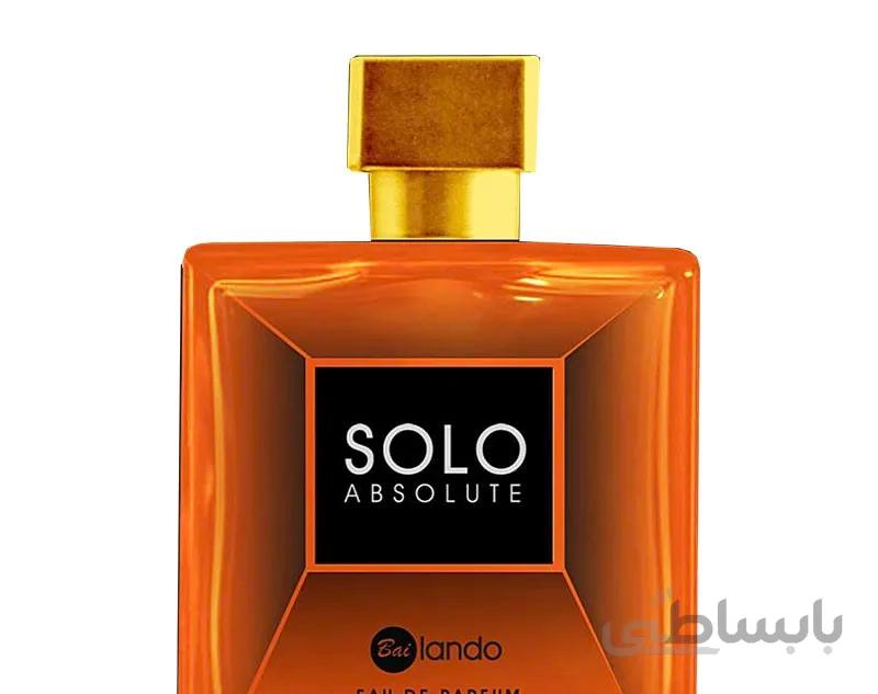 ادو پرفیوم بایلندو مدل Bailando SOLO ABSOLUTE حجم 100 میلی لیتر ا Bailando SOLO ABSOLUTE Eau de Parfum 100ml