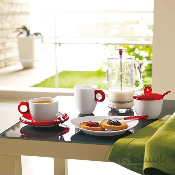 ست فنجان و نعلبکی صبحانه خوری 4 پارچه گوتزینی مدل 27750065