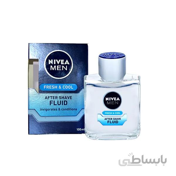 افترشیو مایع نیوآ مدل Fresh and Cool حجم 100 میلی لیتر ا NIVEA Fresh and Cool Liquid After Shave 100 ml