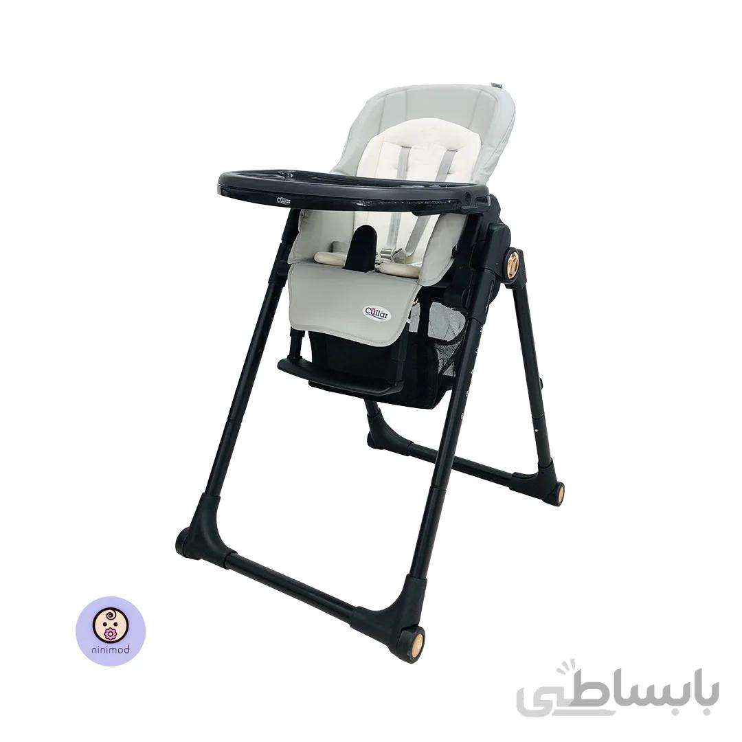 صندلی غذای کولار مدل Cullar Q07 رنگ طوسی