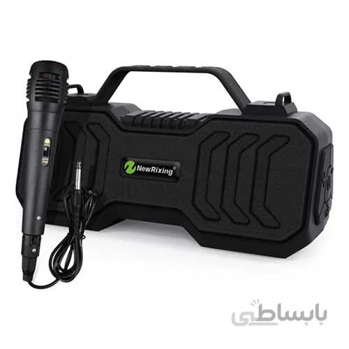اسپیکر بلوتوثی و قابل حمل New Rixing مدل NR 4500 M