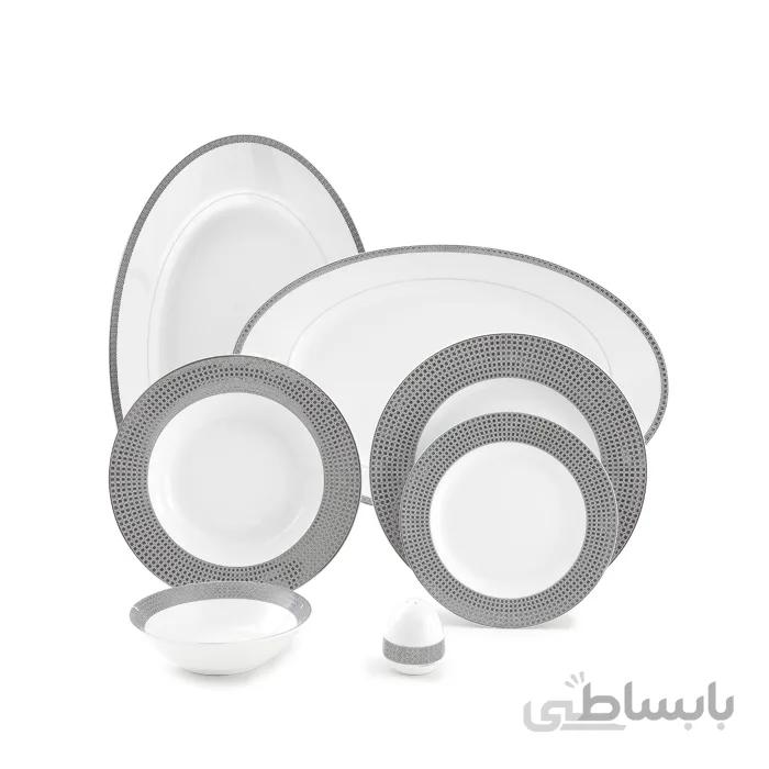 سرویس چینی ۲۸ پارچه چینی زرین سری ایتالیا اف مدل سورن