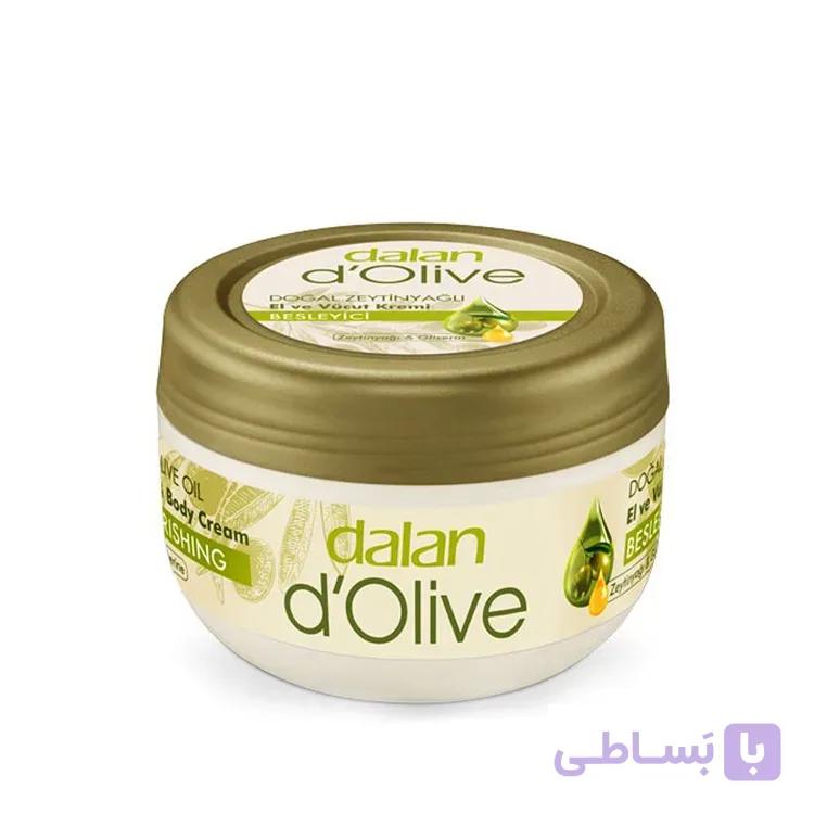 کرم تغذیه کننده دست و بدن دالان مدل Besleyici حجم 300 میل ا Dalan D olive Intensive cream 300ml