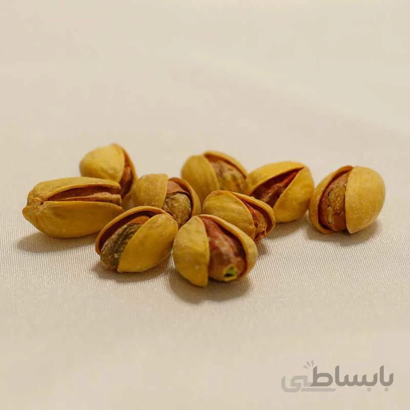 پسته فندقی زعفرانی و نمکی