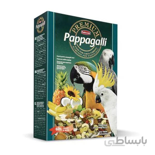 غذای پریمیوم پادوان مخصوص طوطی سانان وزن 500 گرمی