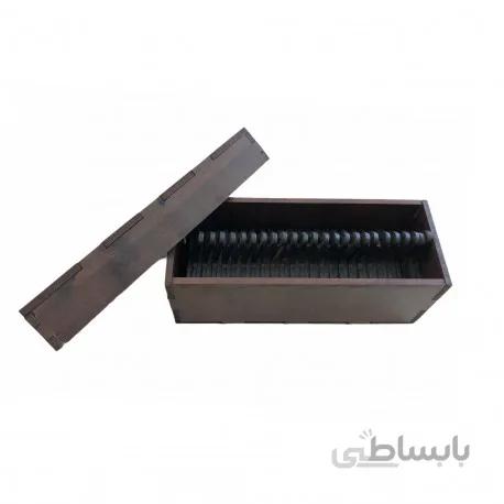 لنت ترمز دوچرخه مدل مستطيلی دسته دار A - بسته 24 عددی