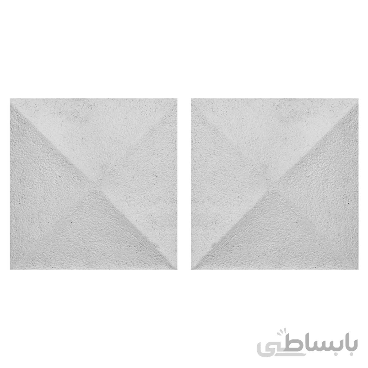 دیوارپوش تندیس و پیکره شهریار مدل امای کد W1010 12 بسته 2 عددی