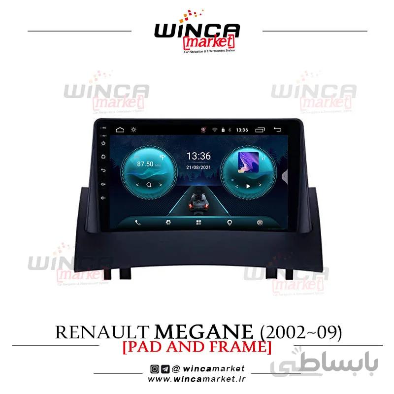 مانیتور فابریک مگان سری اس S400 پلاس WINCA وینکا مدل RS855