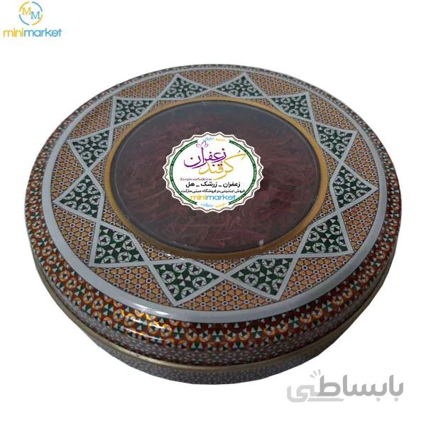 زعفران سوپر سرگل – 1 مثقال ا زعفران سوپر سرگل طرح خاتم