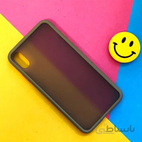 قاب مات PC ایفون مدل XsMAX سبز