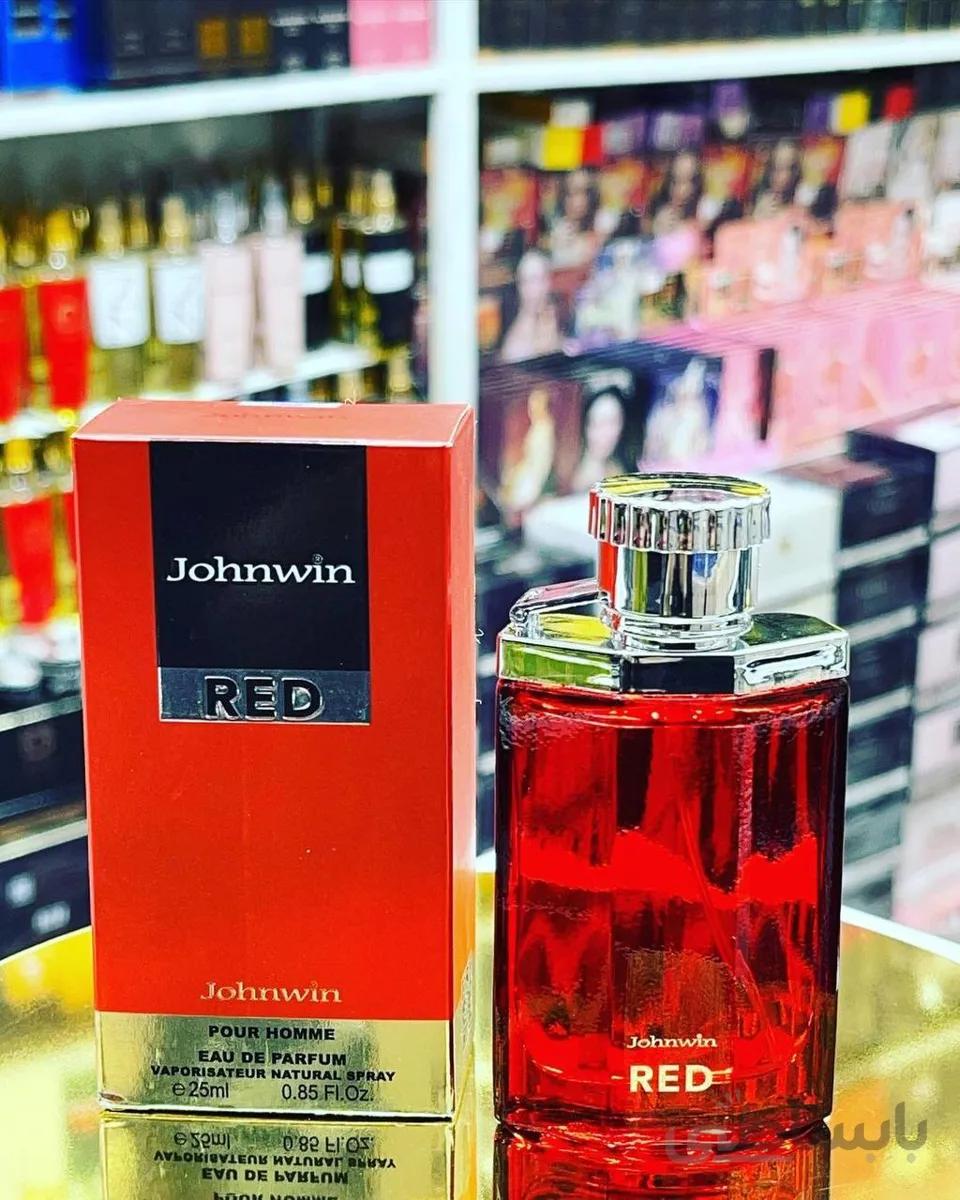 عطر جیبی مردانه مدل دانهیل قرمز کد 831 حجم 25 میل جانوین ا Johnwin Red Dunhill Eau De Parfum For Man 25ml