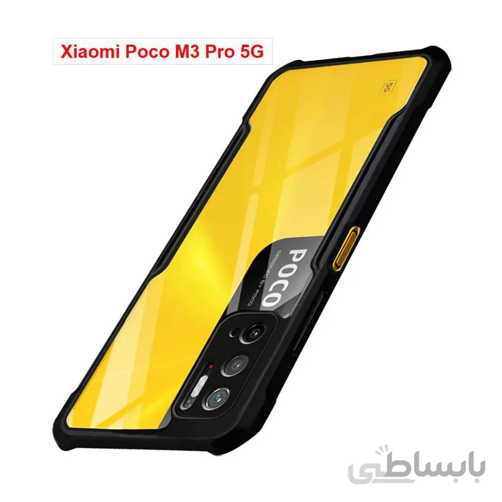 قاب جی تک شیائومی G-Tech Hybrid Armor Xiaomi Redmi Note 10-5G|Note 10T-5G|Poco M3 Pro-5G