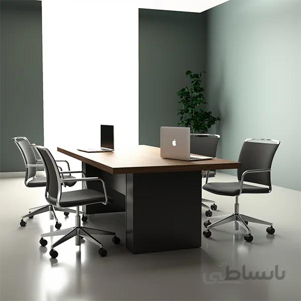 میز کنفرانس پادمان مدل MC400 سایز 102*49*75