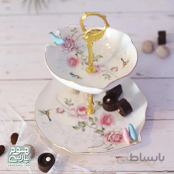 شیرینی خوری ۲ طبقه NOBLE گلدکیش