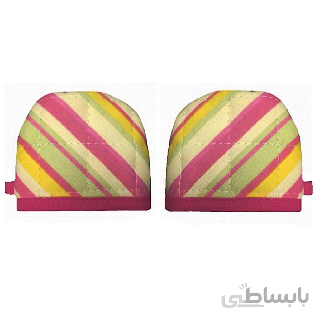 دستگیره قابلمه کتان طرح اسپرید صورتی Pink Sprid