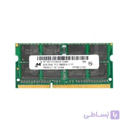 رم لپ تاپ 8 گیگ میکرون RAM MiCRON DDR3 1333