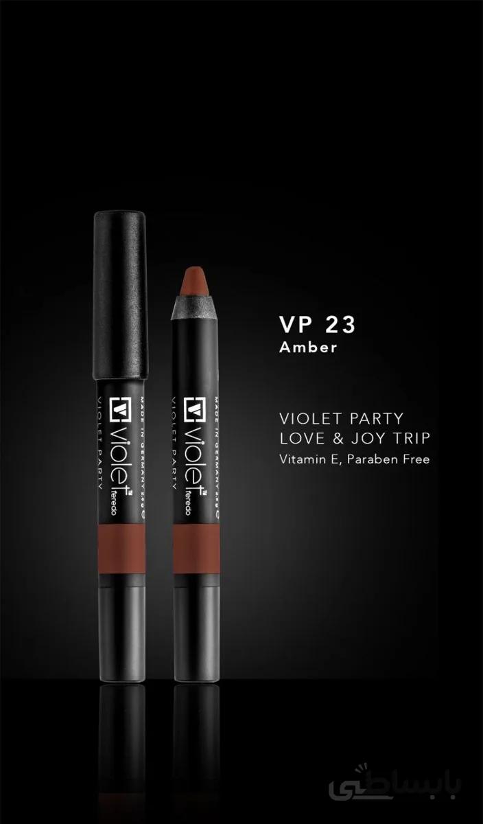 رژلب مدادی ویولت فِردو Violet feredo 23