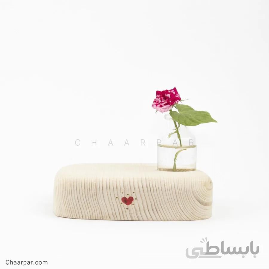 گلدان رومیزی خالی تکی