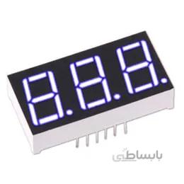 LED 7Seg 3Digits White 0.28" | 00