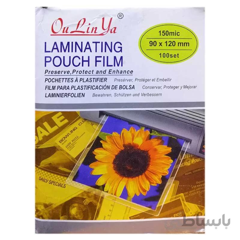 طلق پرس کارت 9 × 12 سانتی متر 150 میکرون بسته 100 عددی