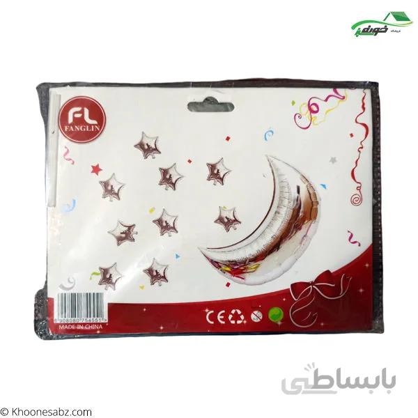 بادکنک فویلی ست ماه وستاره 10-1025