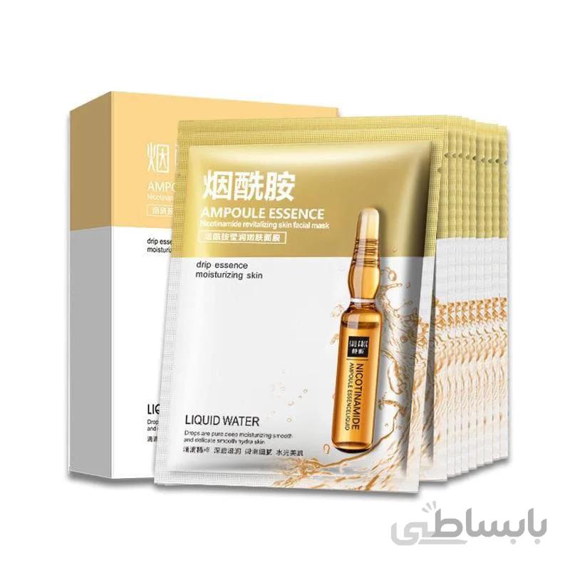 ماسک ورقه ای ترمیم کننده نیکوتین آمید برند سنانا2020 SENANA