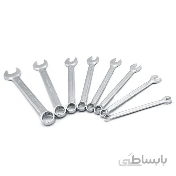 مجموعه 8 عددی آچار یکسر تخت-یکسر رینگ نووا مدل NTS-1067