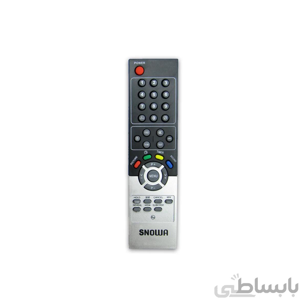 کنترل تلویزیون اسنوا دو رنگ SNOWA