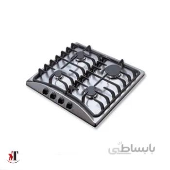 اجاق گاز ۴ شعله استیل اخوان مدل G16 ا Akhavan Gas Hob Model G16