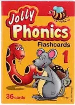 Jolly Phonics 1 FlashCards فلش کارت جولی