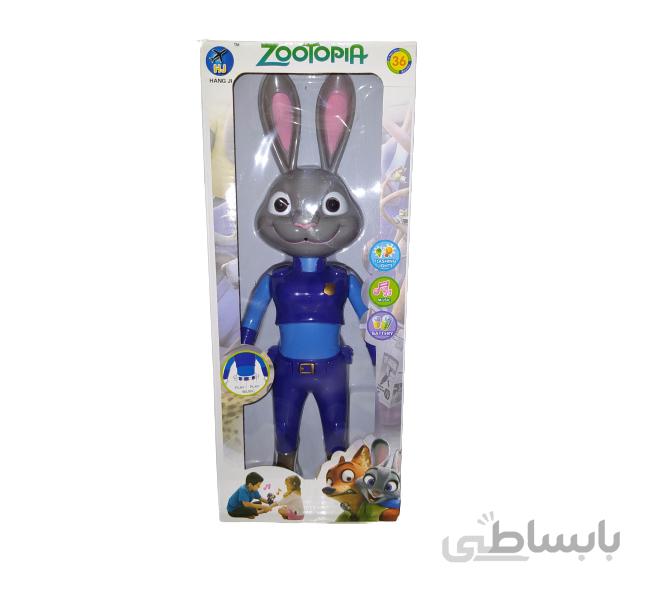 عروسک خرگوش زوتاپیا موزیکال