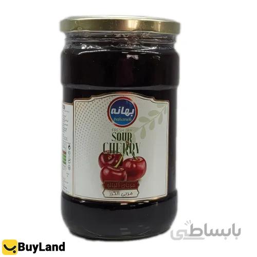 مربا آلبالو 800 گرم بهانه ا Bahaneh Sour Cherry Jam 800 gr