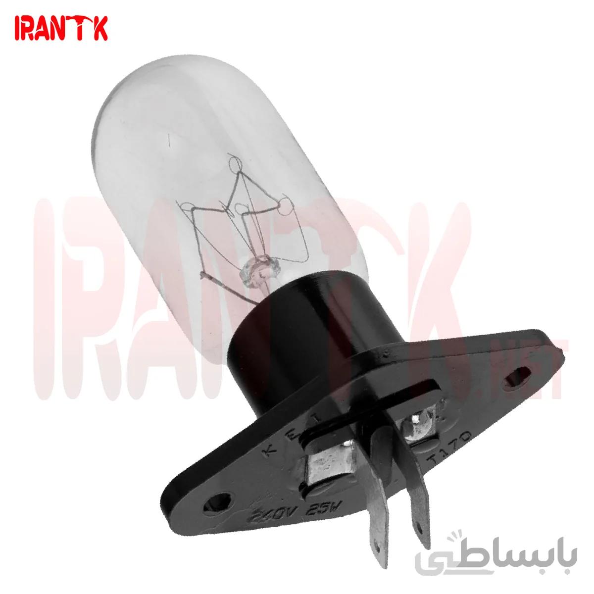 لامپ 25 وات ماکروفر سوکت کج فابریک سولاردوم ال جی و سامسونگ