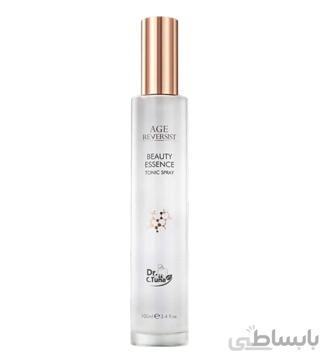 اسپری تونر پاک کننده مناسب انواع پوست 100 حجم 50 میل فارماسی ا Farmasi Dr.C.Tuna Age Reversist Tonic 100 ml