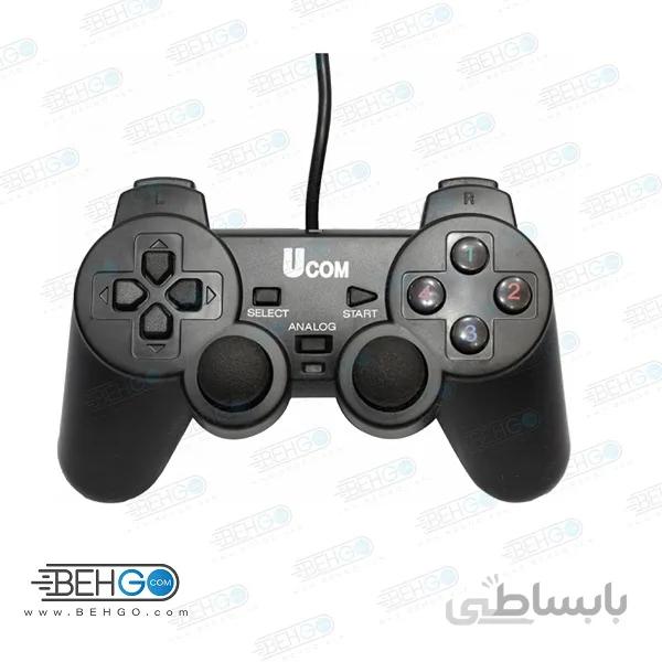 دسته بازی یوکام مدل UCOM UC-JS760UC مناسب کامپیوتر و لپ تاپ ا Ucom UC-JS760UC Gamepad