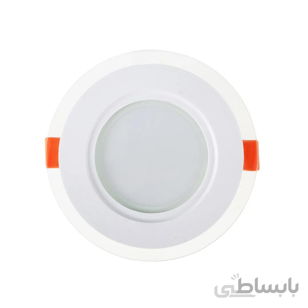 هالوژن دور شیشه 7 وات رنگ نور سفید پارس شعاع
