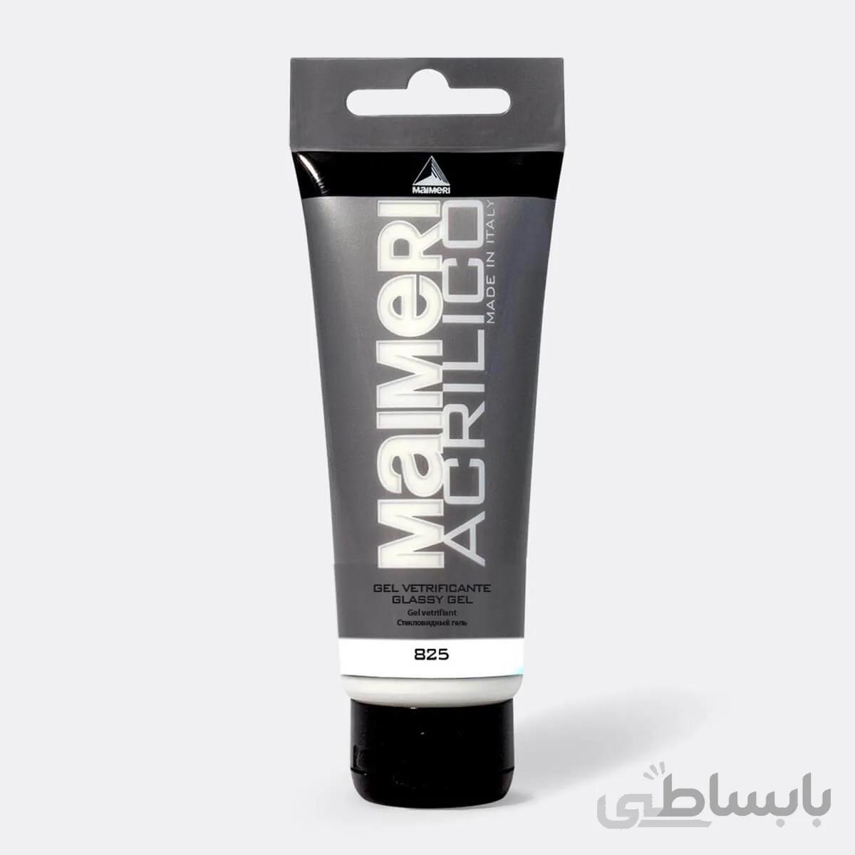 مدیوم ژل براق برای رنگ اکریلیک 200ml مایمری کد825